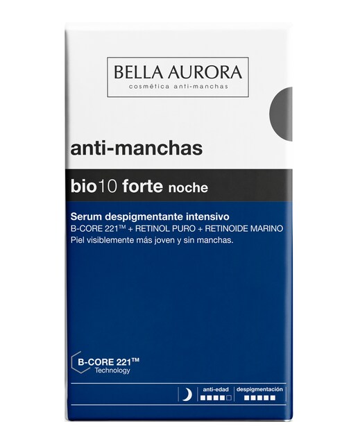 Imagen 0 de Tratamiento intensivo anti-manchas Bio10 Forte Noche 30 ml Bella Aurora