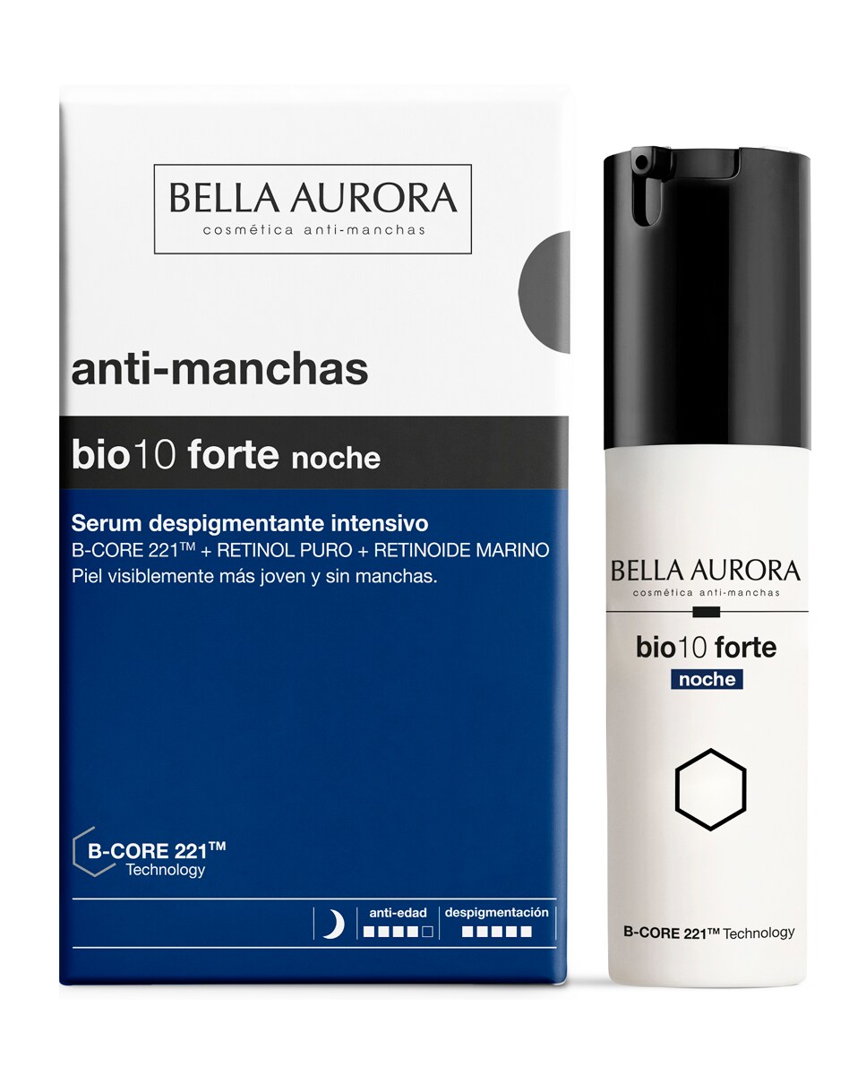 Tratamiento intensivo anti-manchas Bio10 Forte Noche 30 ml Bella Aurora 5