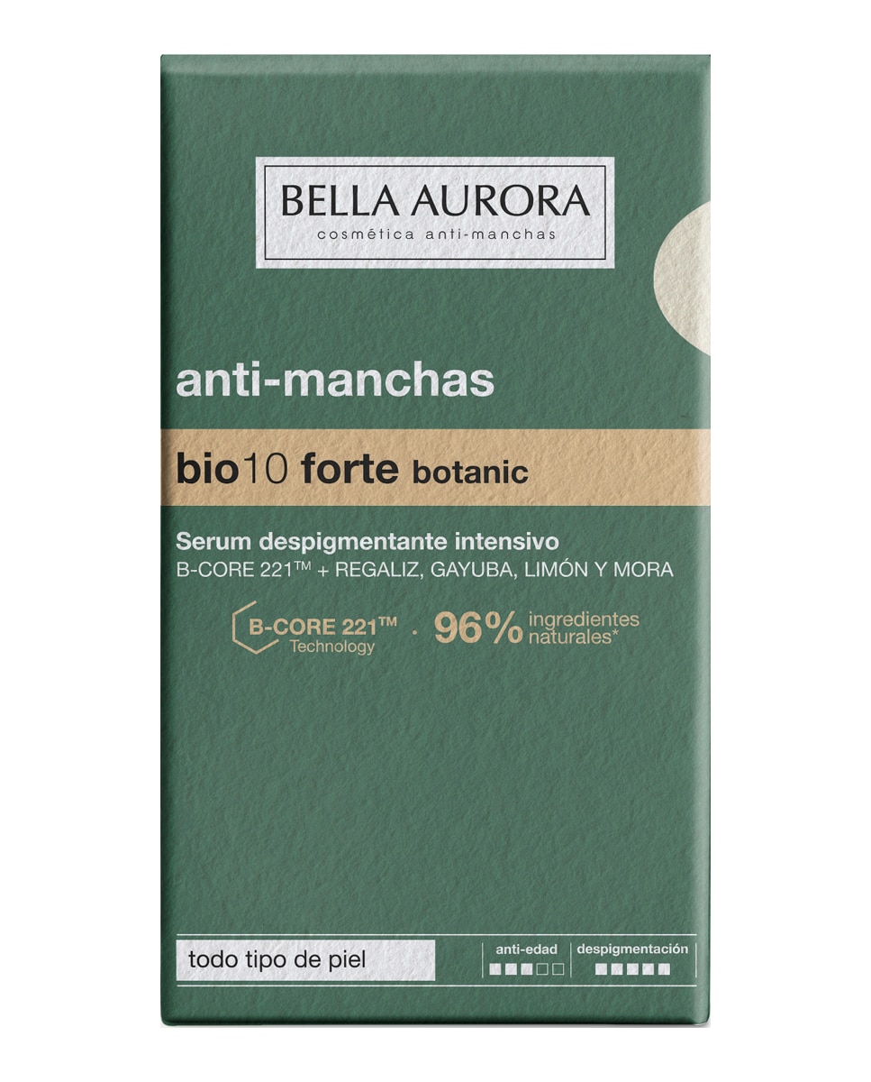 Tratamiento intensivo anti-manchas Bio10 Forte Botanic 30 ml Bella Aurora - 30 ml 1