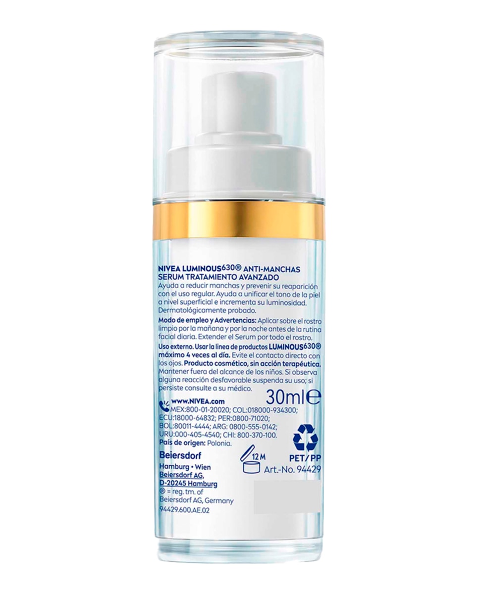 Sérum Cellular Luminous 630 Antimanchas Nivea - 30 ml 2