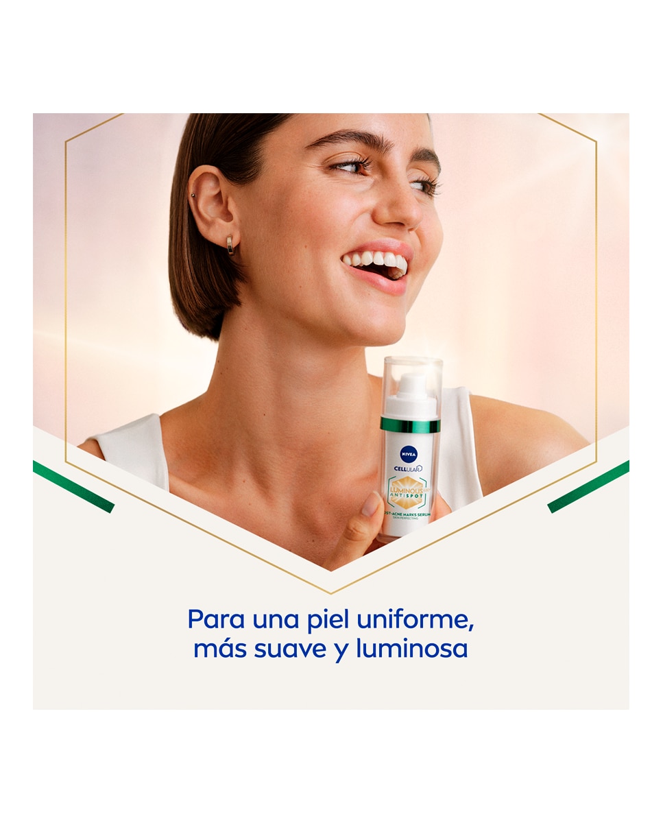 Sérum Facial Cellular Luminous 630 Antimarcas Post Acné 30 ml Nivea - 30 ml 4
