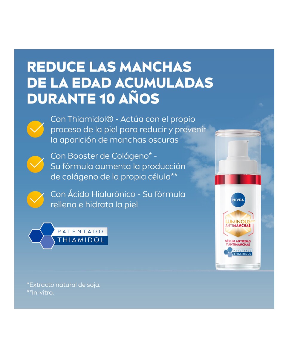 Sérum Facial Cellular Luminous 630 30 ml Nivea 2