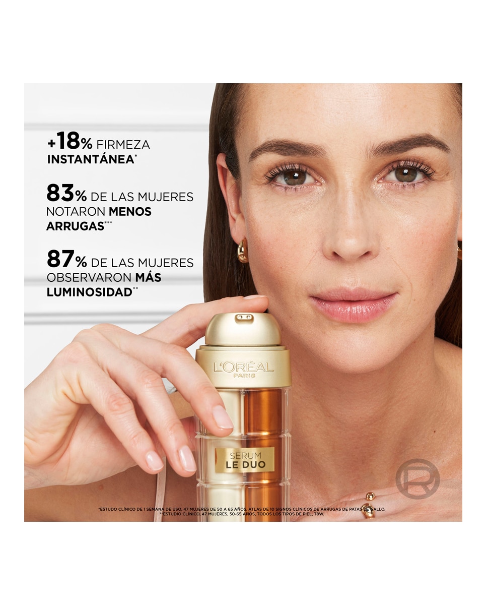 Sérum Rejuvenecedor Le Duo L'Oréal Paris - 30 ml 4