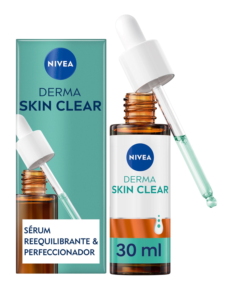Sérum Reequilibrante y Perfeccionador Derma Skin Clear 30 ml Nivea 2