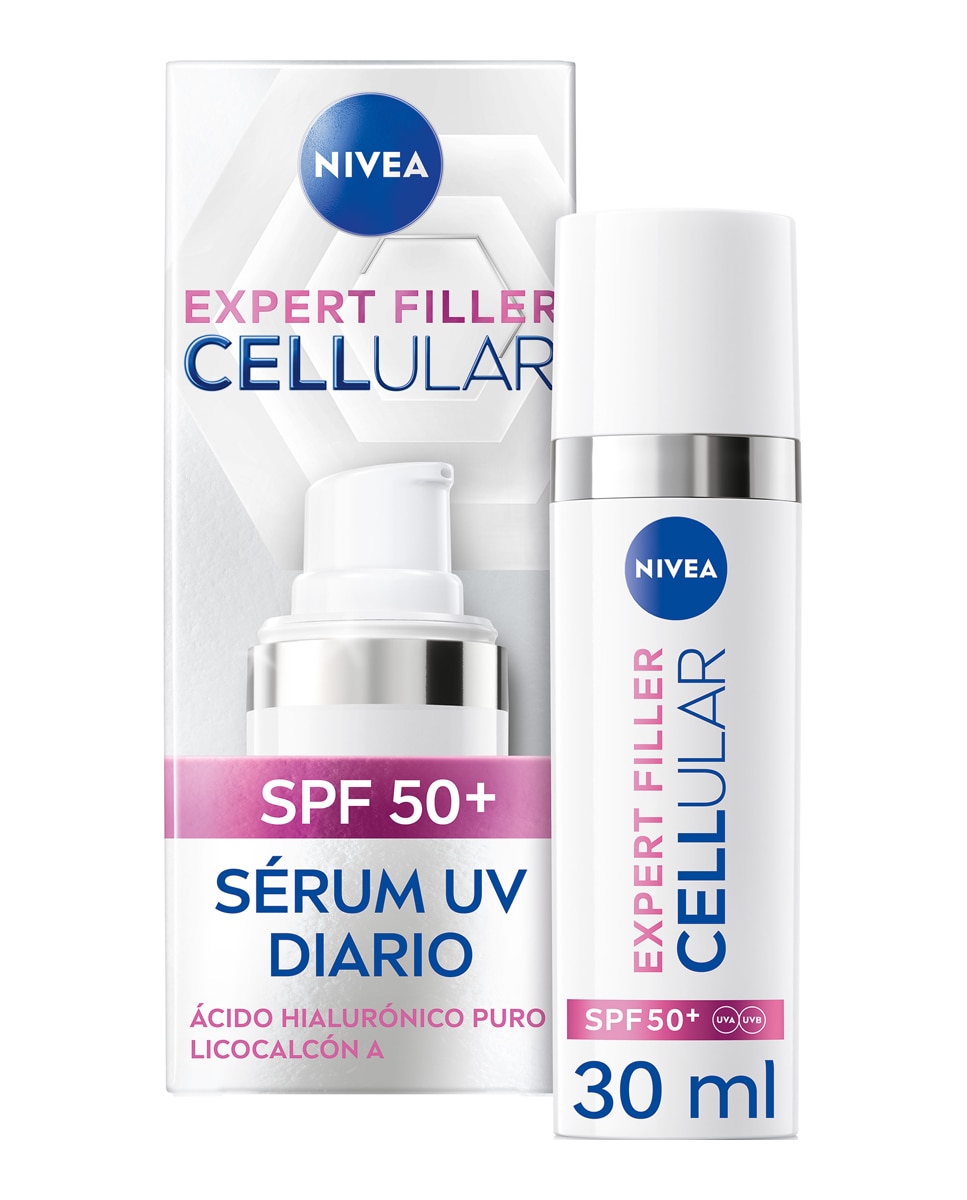 Sérum Cellular Expert Filler Fluido Uv Diario Spf50+ 30ml Nivea - 30 ml 1