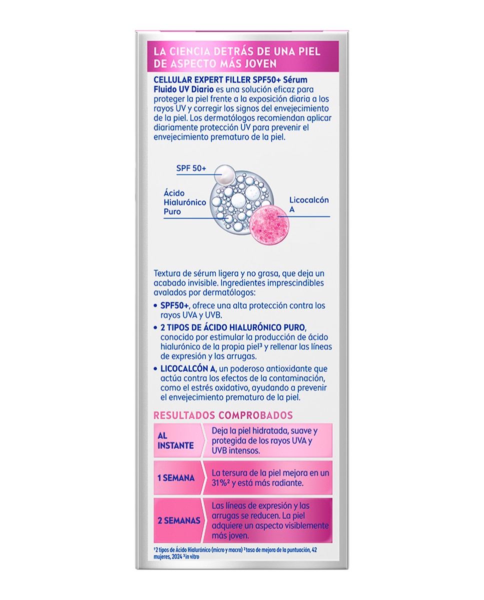 Sérum Cellular Expert Filler Fluido Uv Diario Spf50+ 30ml Nivea - 30 ml 8
