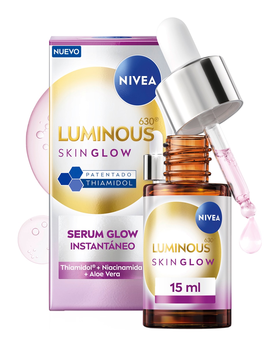 Sérum Glow Instantáneo Luminous630 Skin Glow Nivea - 15 ml 3