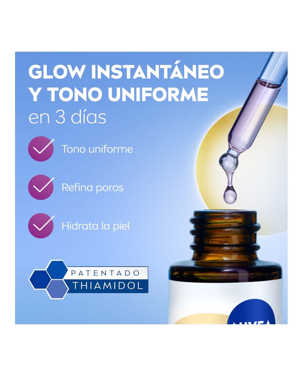 Sérum Glow Instantáneo Luminous630 Skin Glow Nivea - 15 ml 4
