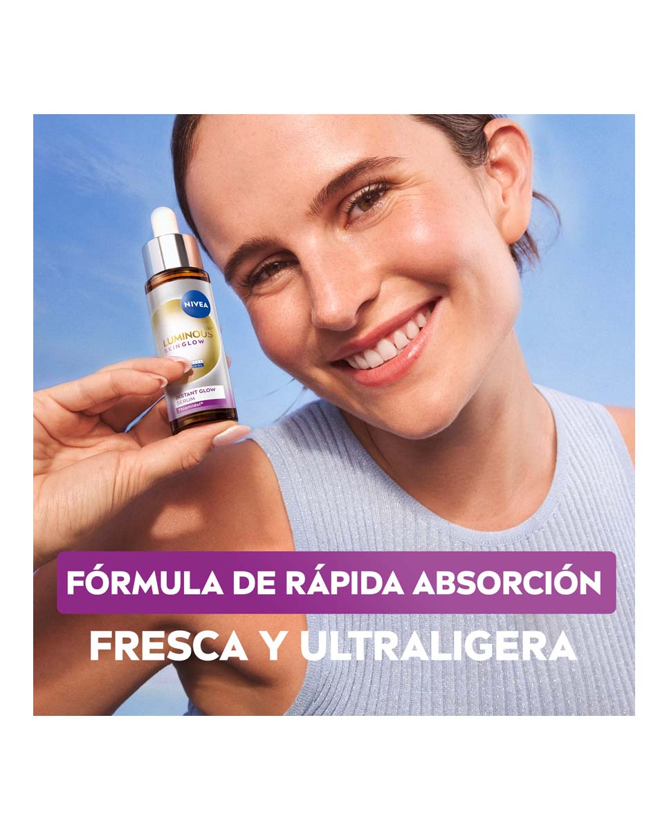 Sérum Glow Instantáneo Luminous630 Skin Glow Nivea - 15 ml 5