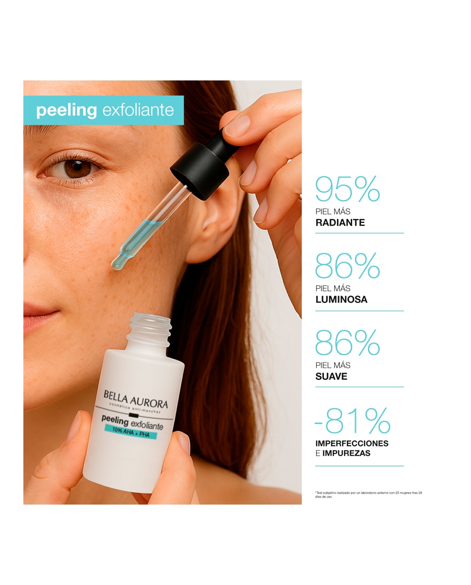 Peeling Antimanchas 10% AHA+PHA Bella Aurora - 30 ml 9