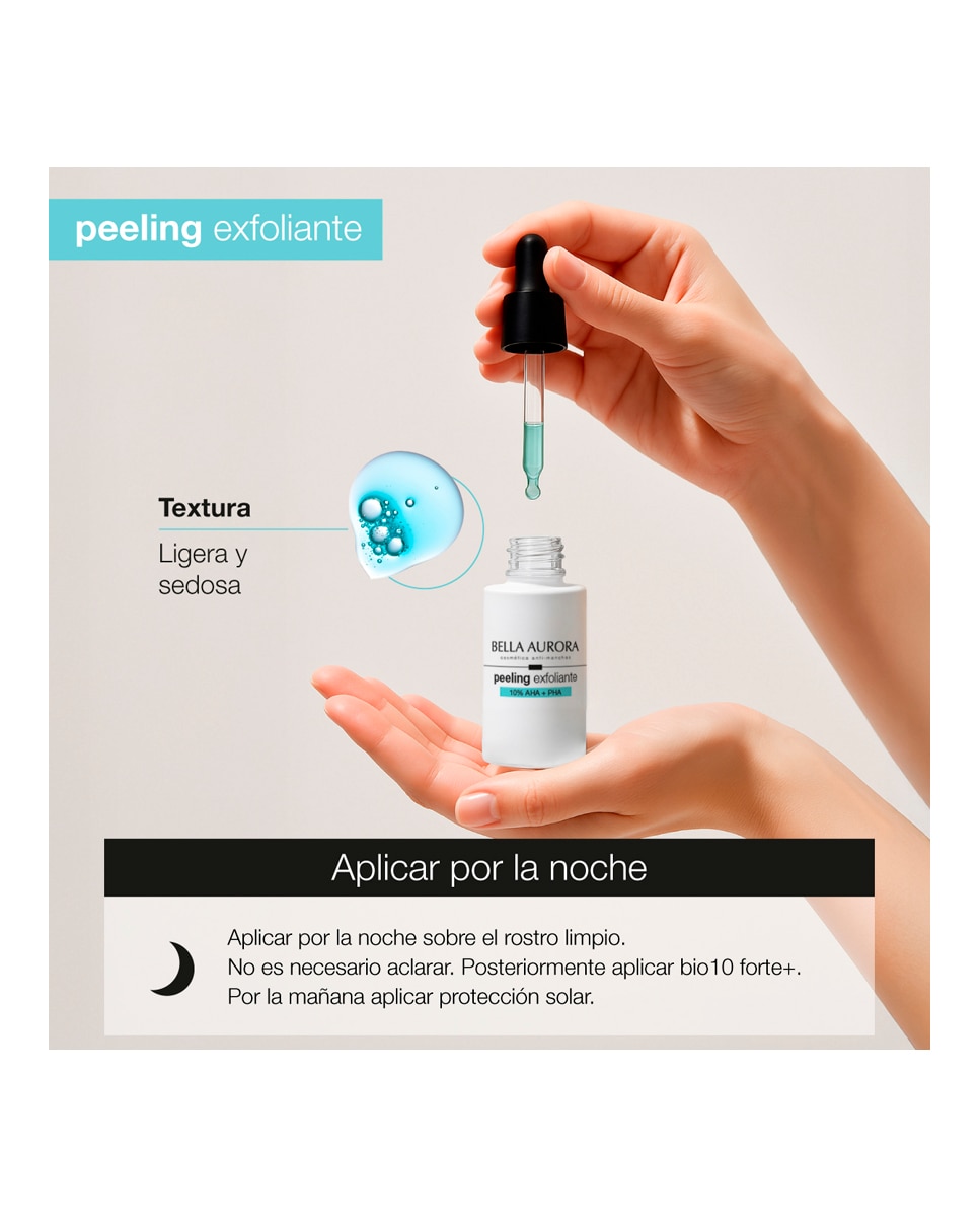 Peeling Antimanchas 10% AHA+PHA Bella Aurora - 30 ml 10