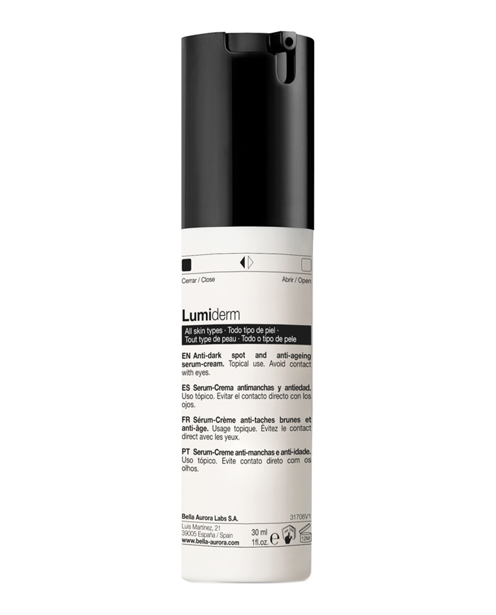 Crema Lumiderm Antimanchas y Antiedad Bella Aurora - 30 ml 3