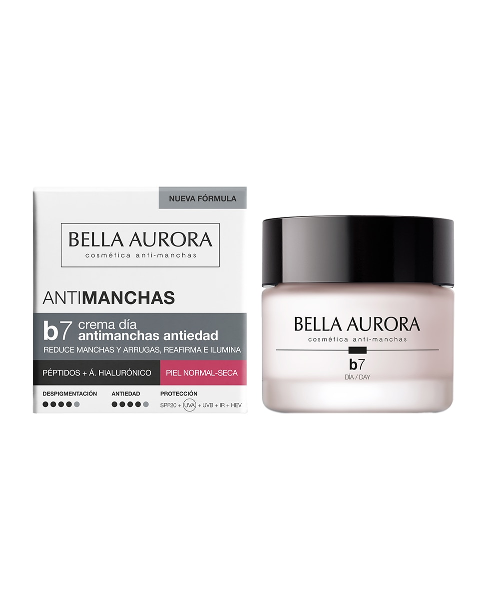 Crema Antimanchas Antiedad Para Piel Normal-Seca B7 Bella Aurora - 50 ml 2