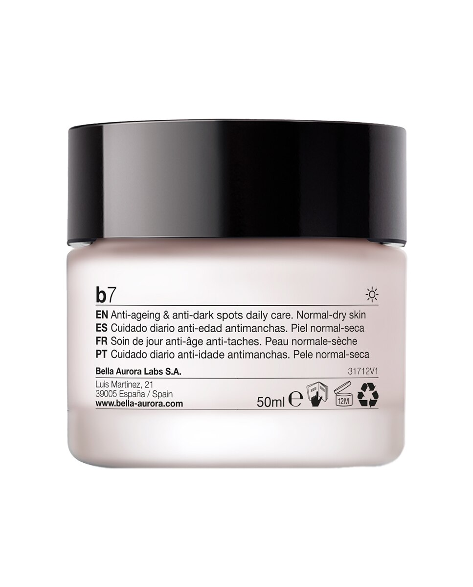 Crema Antimanchas Antiedad Para Piel Normal-Seca B7 Bella Aurora - 50 ml 3