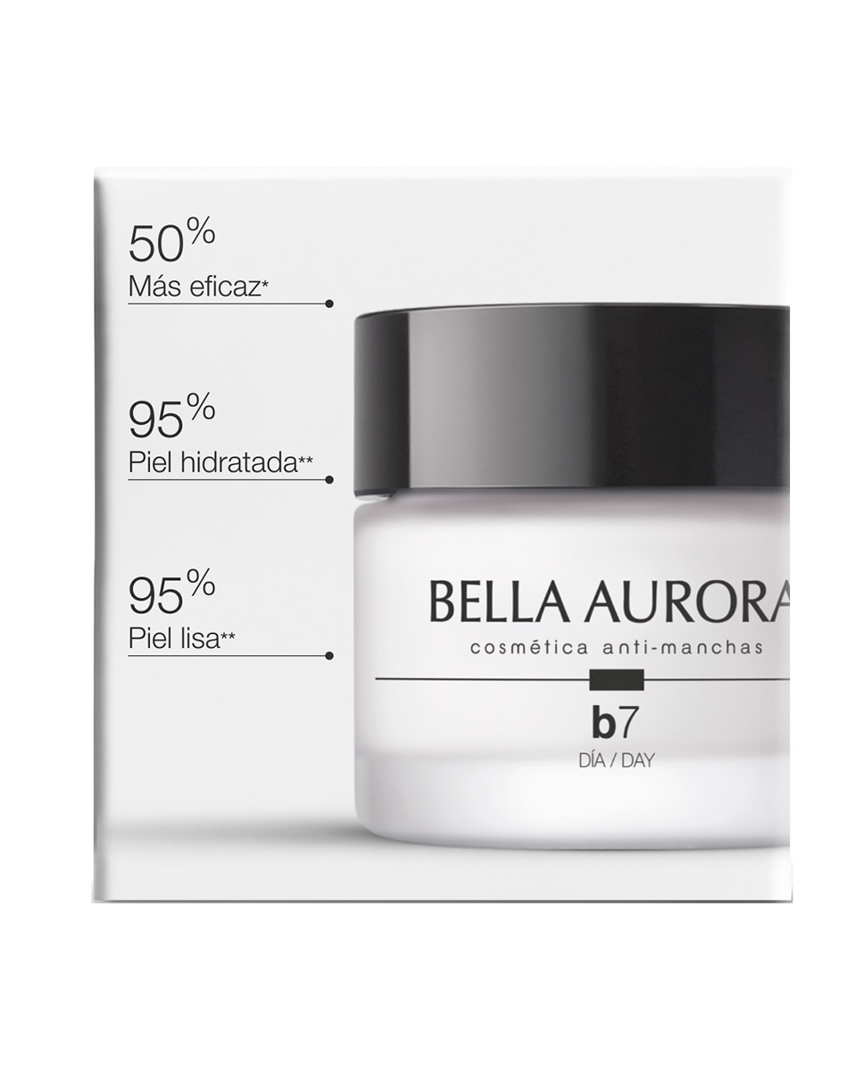 Crema Antimanchas Antiedad Para Piel Normal-Seca B7 Bella Aurora - 50 ml 6