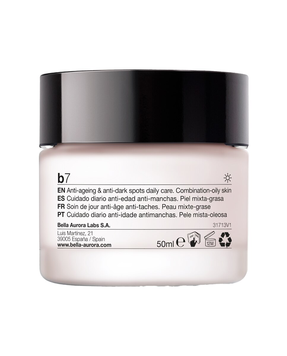 Crema Antimanchas Antiedad Para Piel Mixta-Grasa B7 50 Ml Bella Aurora - 50 ml 3