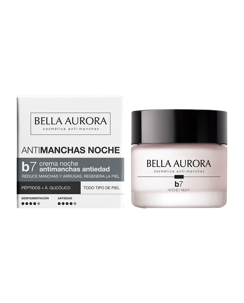Crema Antimanchas Antiedad Noche B7 Bella Aurora - 50 ml 2