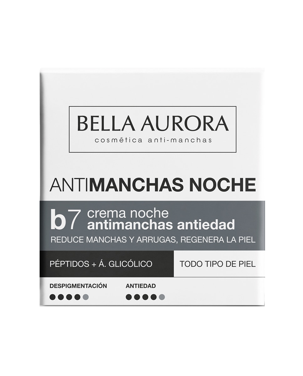 Crema Antimanchas Antiedad Noche B7 Bella Aurora - 50 ml 4