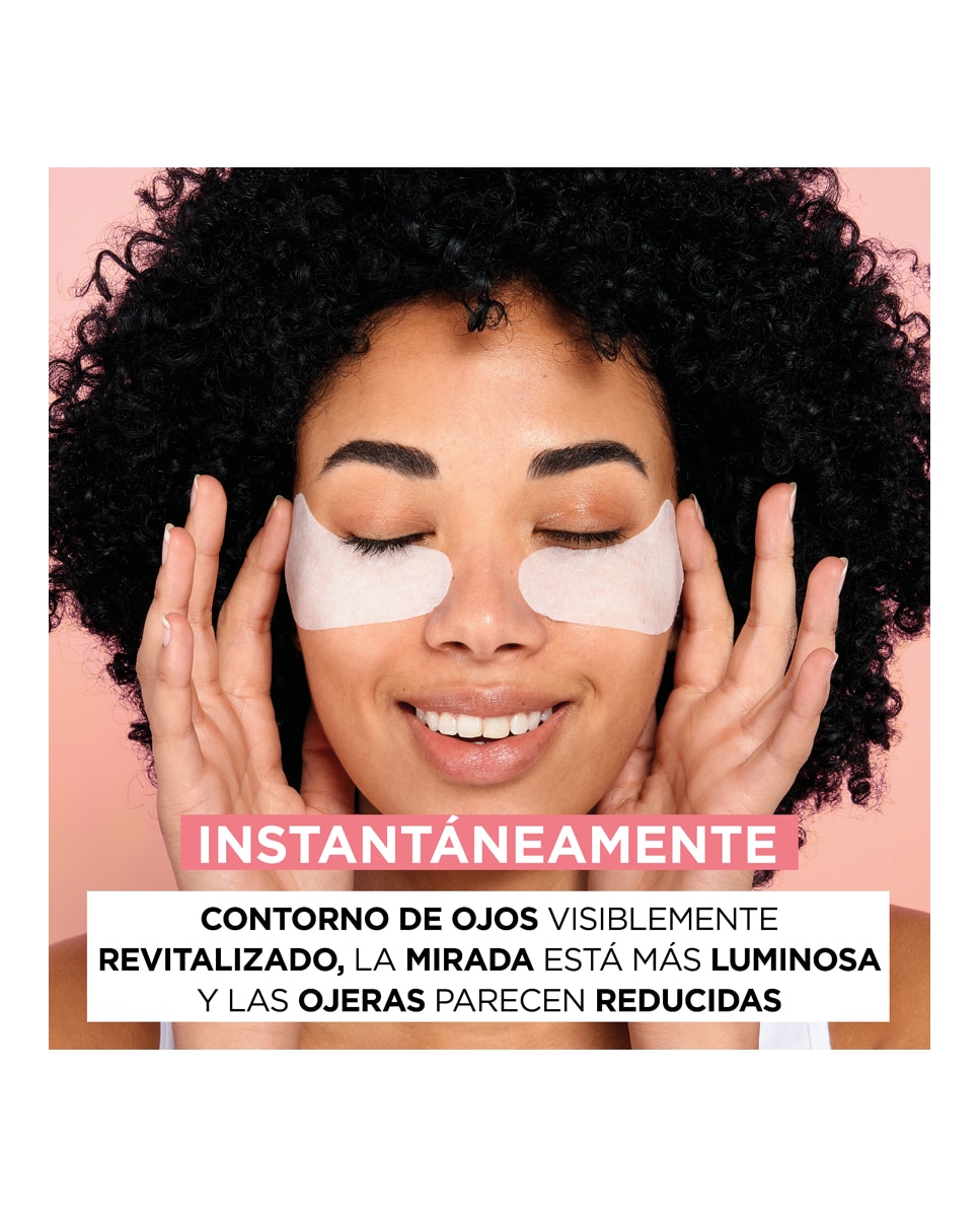 Imagen 5 de Mascarilla tissu contorno de ojos Skin Active Garnier