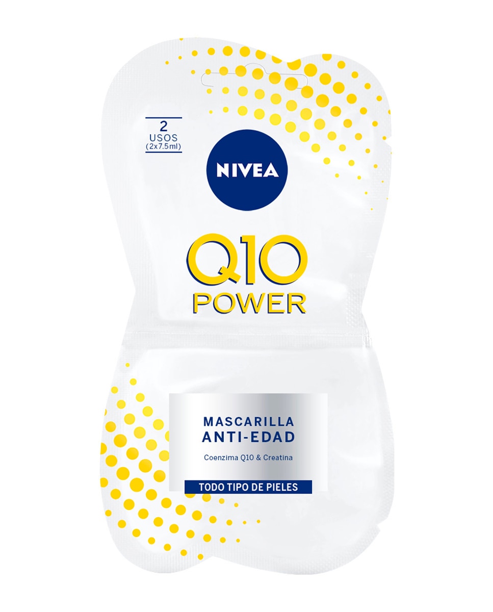 Imagen 1 de Mascarilla Q10 Plus Anti-Arrugas Suave 15 ml Nivea