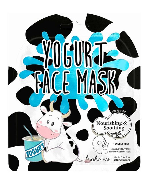 Imagen 0 de Mascarilla facial yogurt 25 ml LOOKATME