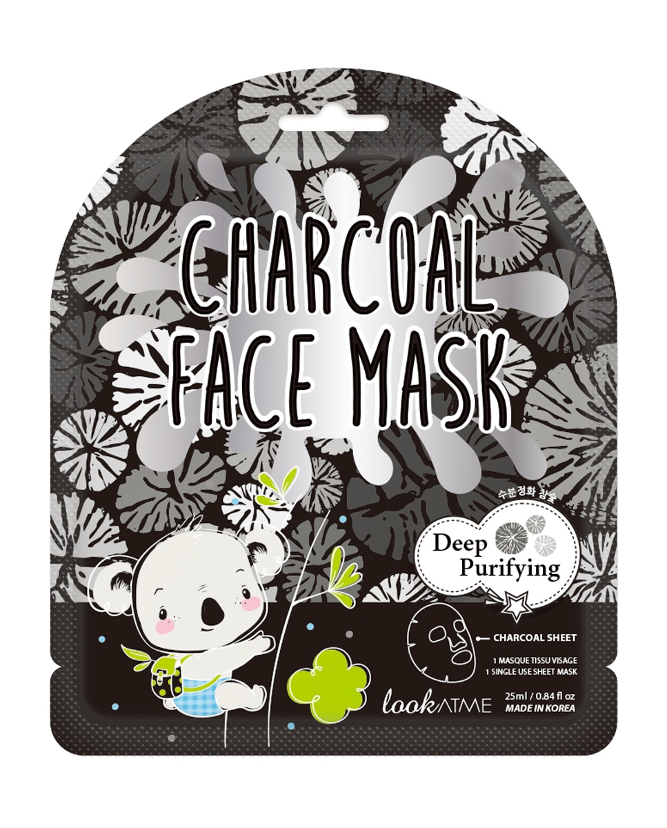 Imagen 0 de Mascarilla facial carbón 25 ml LOOKATME