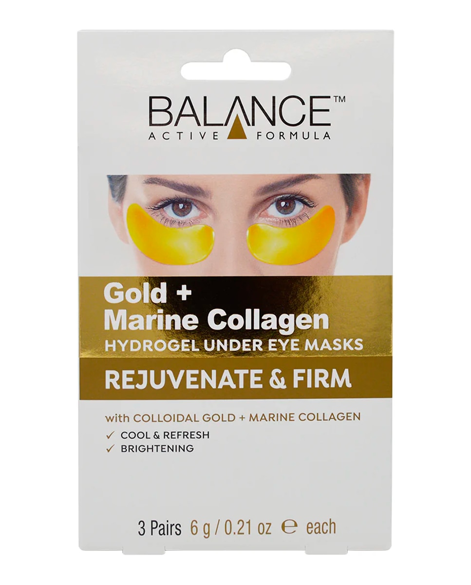 Imagen 0 de Parches de Ojos Formula Gold+Marine Hydrogel 6 g Balance Active