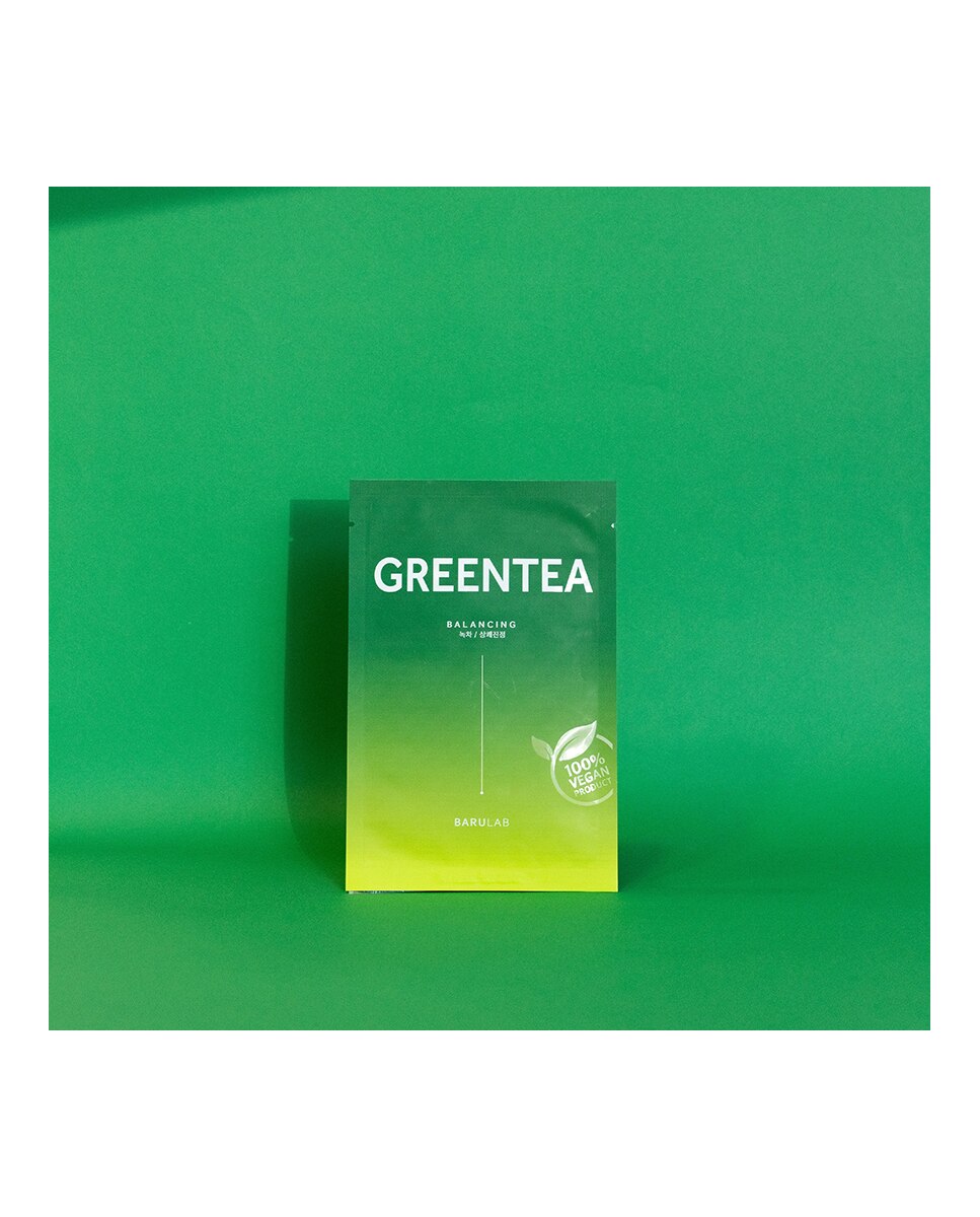 Mascarillas Vegana Hidrantante Té Verde 23 gr  Barulab 4