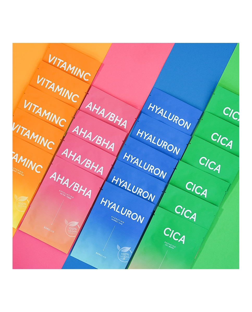 Mascarillas Vegana Ácido Hyaluronico 23 gr Barulab 4