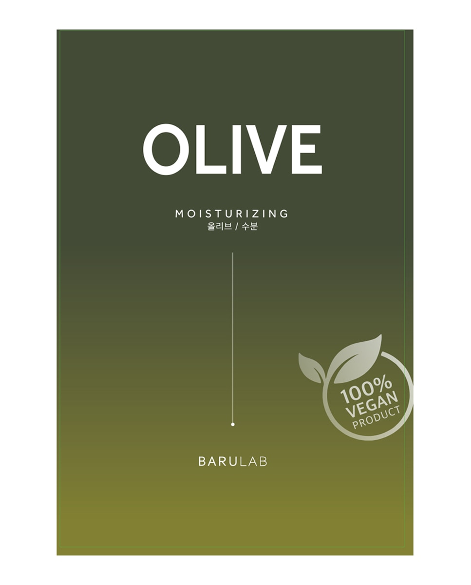 BARULAB - Mascarilla Vegana Hidrantante Oliva 23 gr Barulab.