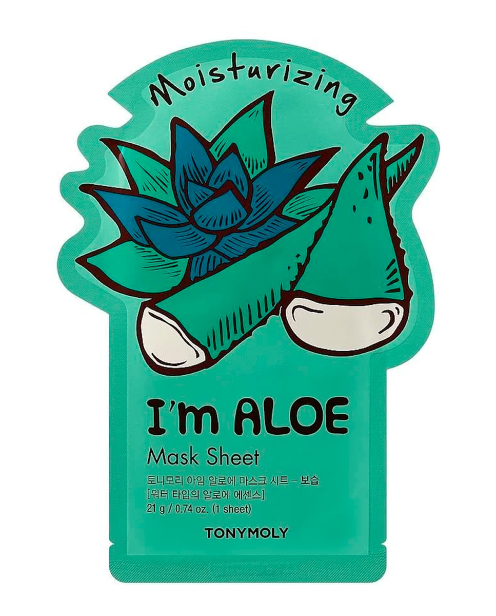 Tonymoly - Mascarilla I'M Aloe Moisturizing 21G Tonymoly.