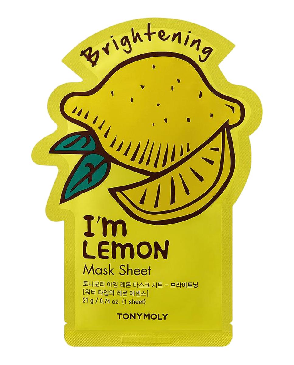 Imagen 0 de Mascarilla facial a base de limón 21g TONYMOLY