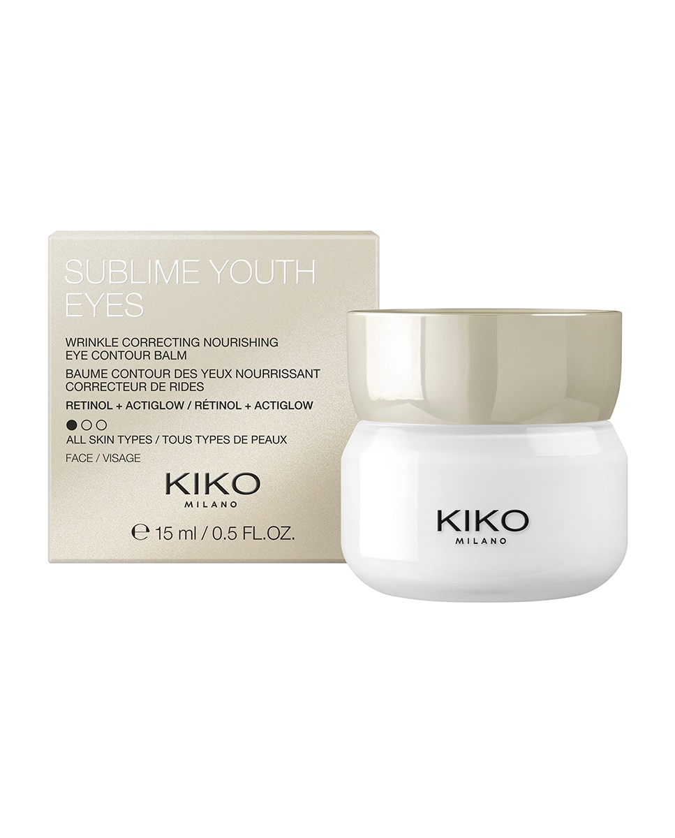 Kiko Milano - Bálsamo Antiarrugas Para El Contorno De Ojos Con Retinol Sublime Youth Eyes Kiko Milano.