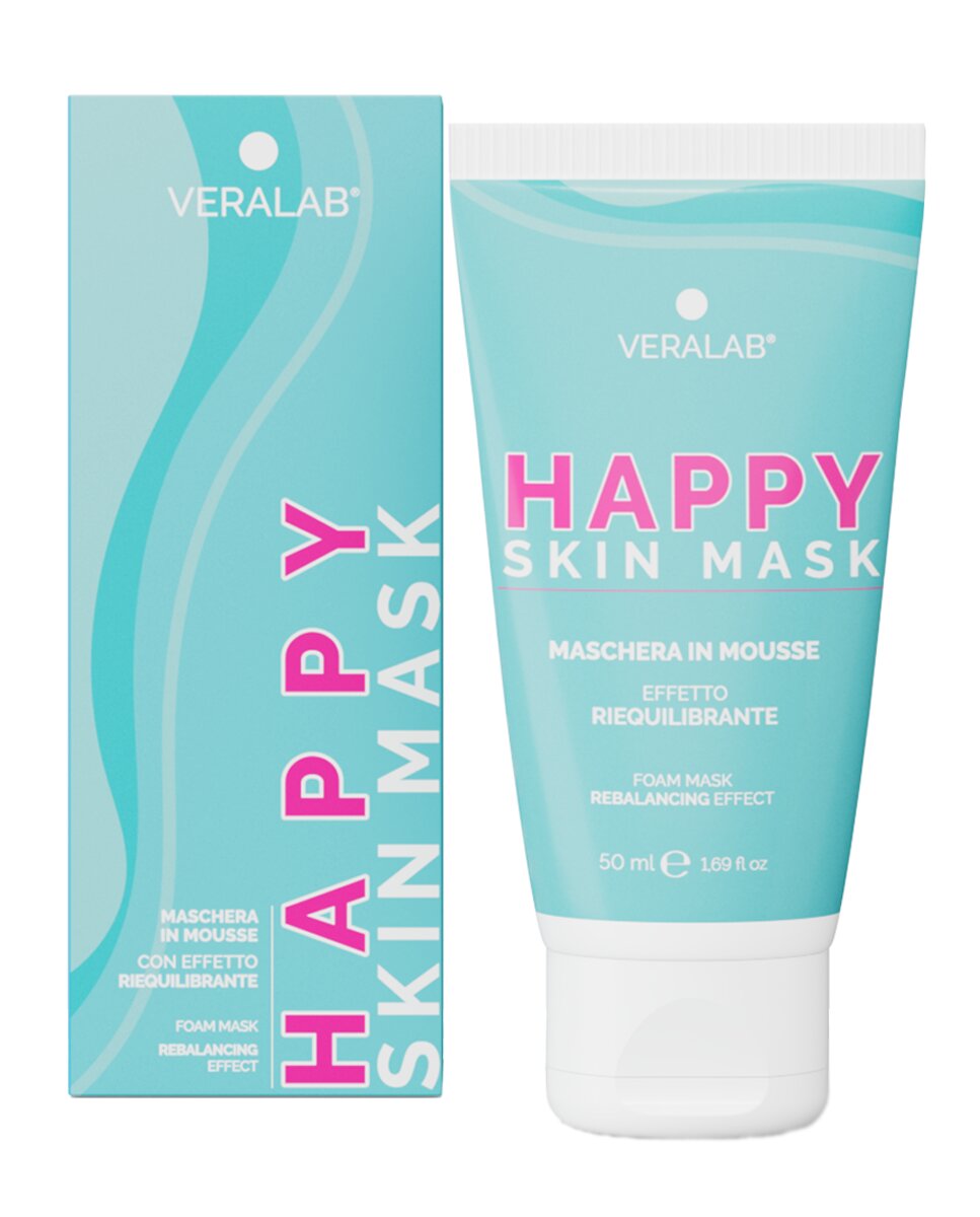 Mascarilla Facial Happy Skin Mask Veralab - 50 ml 2