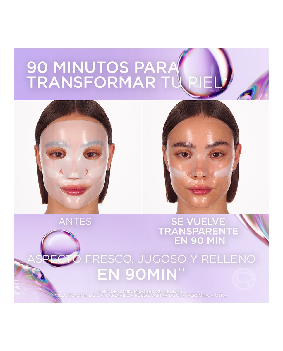 Mascarilla Facial Filler Glass 6