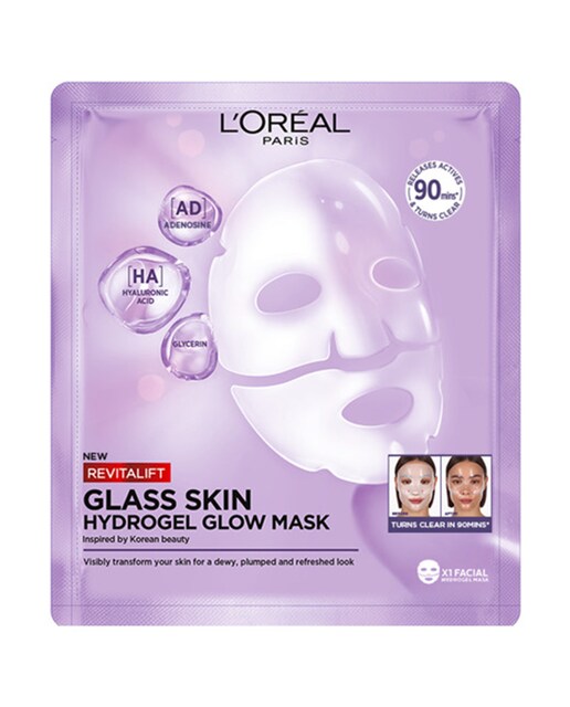Mascarilla Facial Hidrogel Revitalift Filler Glass Skin L`Oréal Paris