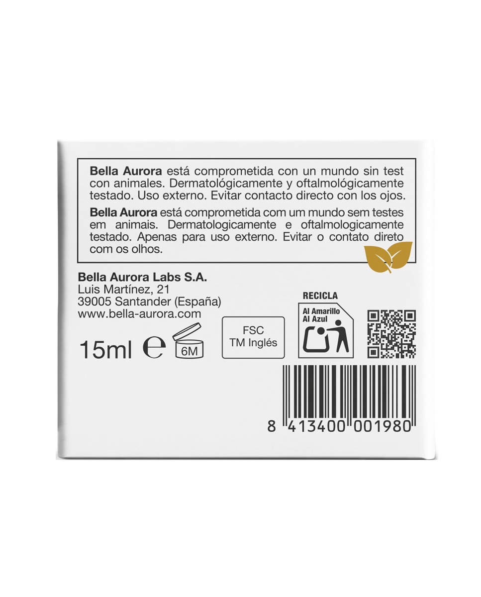 Contorno de Ojos y Labios Splendor 15 ml Bella Aurora - 15 ml 8