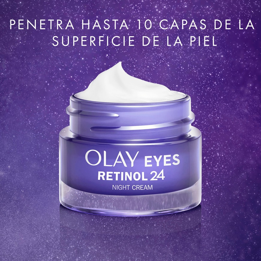 Contorno de Ojos Noche Sin Fragancia Olay Retinol 24, 15 ml Olay - 15 ml 3