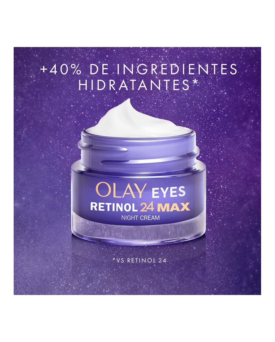 Crema Contorno de Ojos Sin Perfume Olay Regenerist Retinol24 MAX Noche 15 ml Olay - 15 ml 3