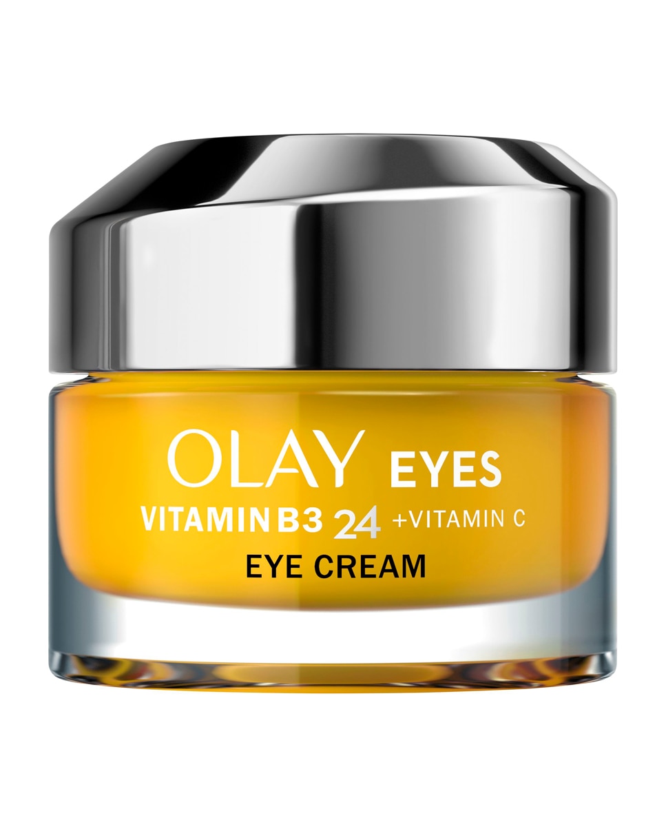 Olay - Crema Contorno de Ojos Para Una Piel Visiblemente Más Luminosa Olay Vitamin B3 24 + Vitamin C 15 ml Olay.