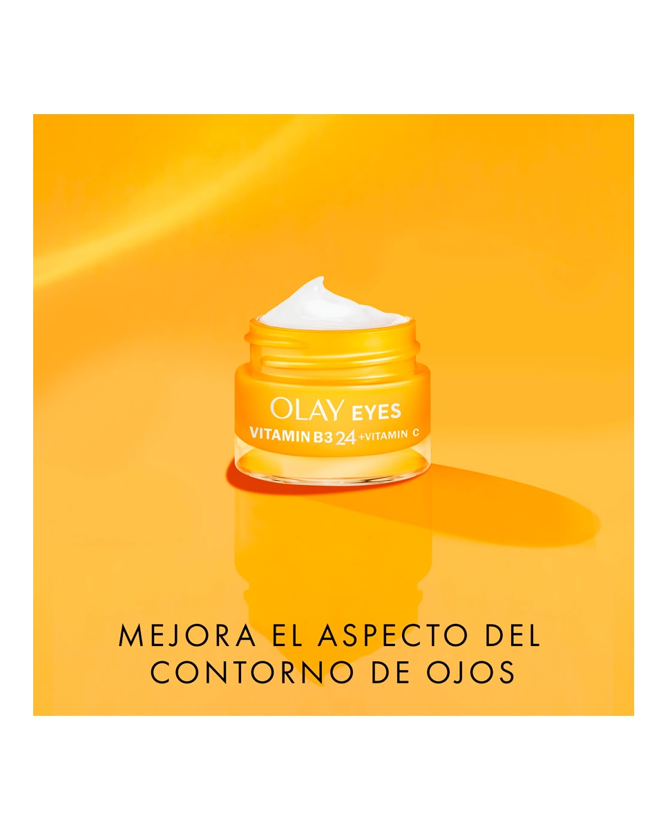 Crema Contorno de Ojos Para Una Piel Visiblemente Más Luminosa Olay Vitamin B3 24 + Vitamin C 15 ml Olay - 15 ml 4