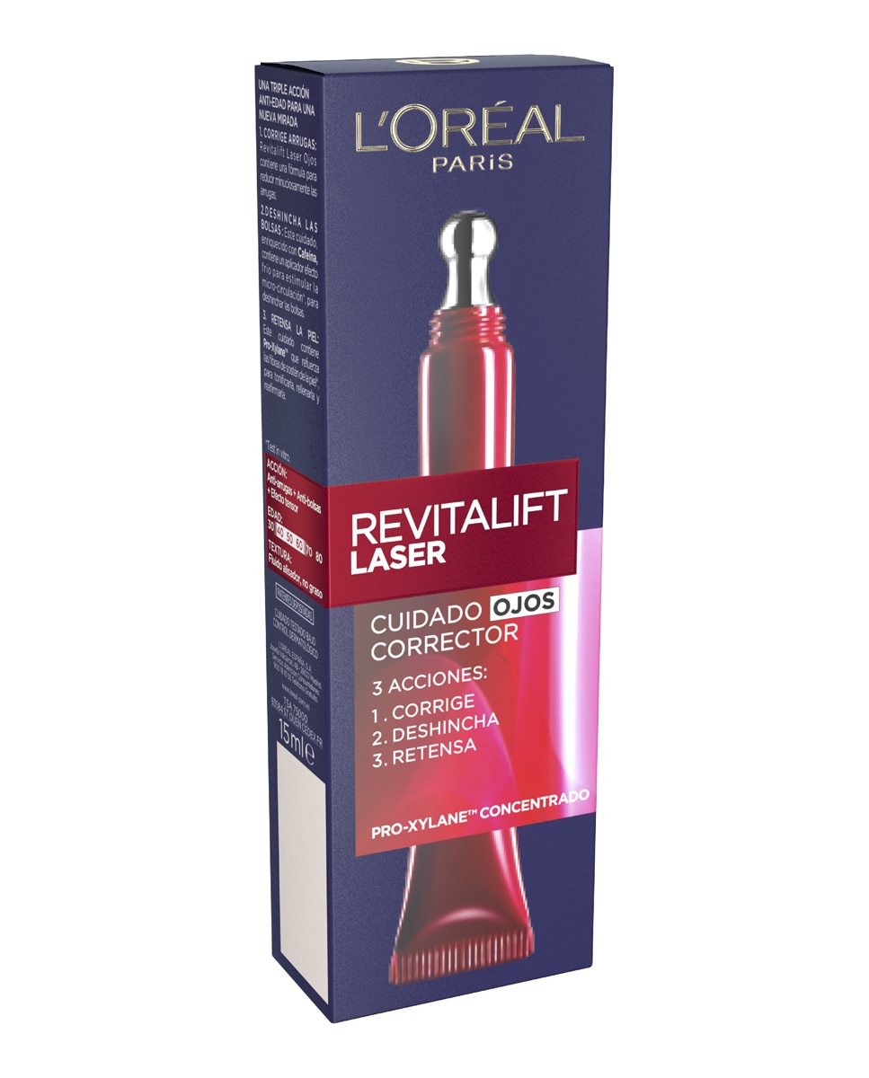 Contorno de ojos antiedad Revitalift Laser con Pro-xylane L'Oréal Paris - 15 ml 2