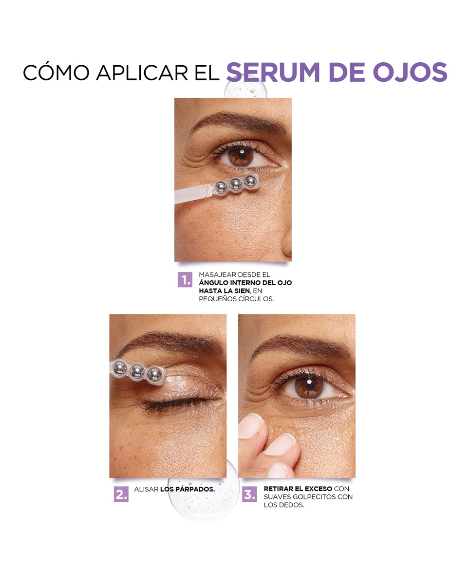 Sérum de ojos Revitalift Filler Ácido Hialurónico L'Oréal Paris - 20 ml 5
