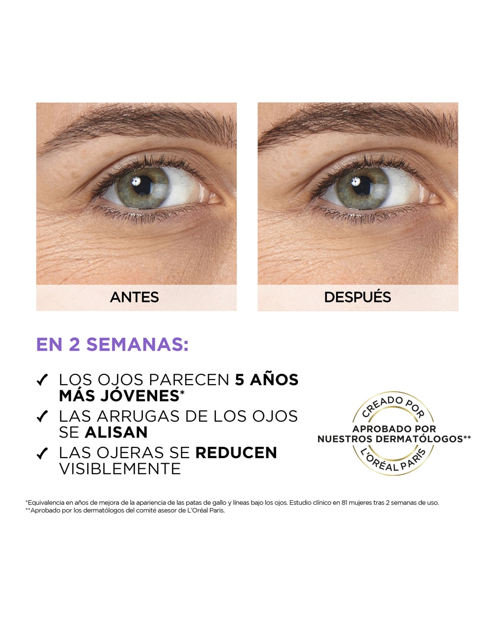 Sérum de ojos Revitalift Filler Ácido Hialurónico L'Oréal Paris - 20 ml 7