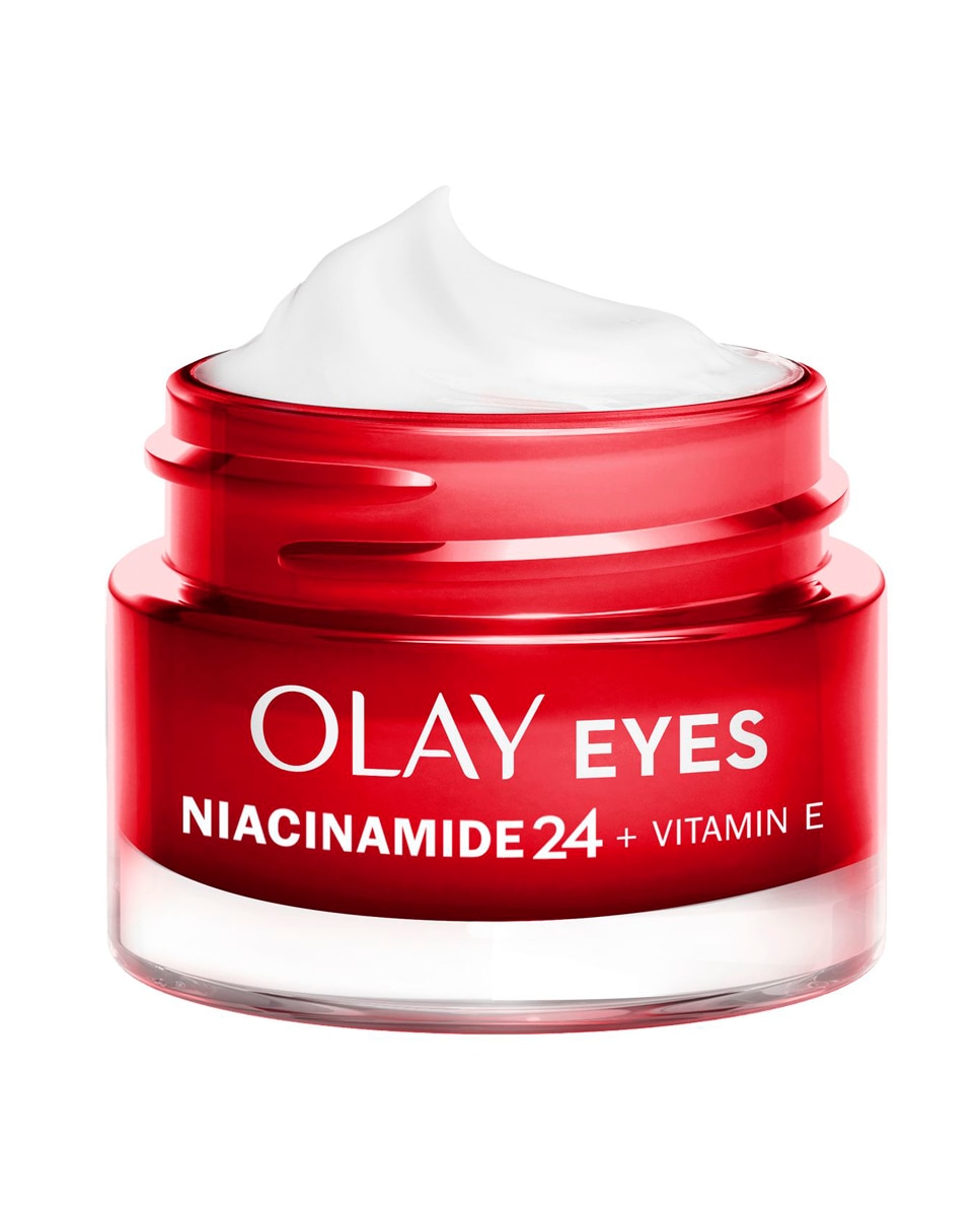 Olay - Crema Contorno de Ojos Hidratante Y Revitalizadora Olay Niacinamida 24 + Vitamina E 15 ml Olay.