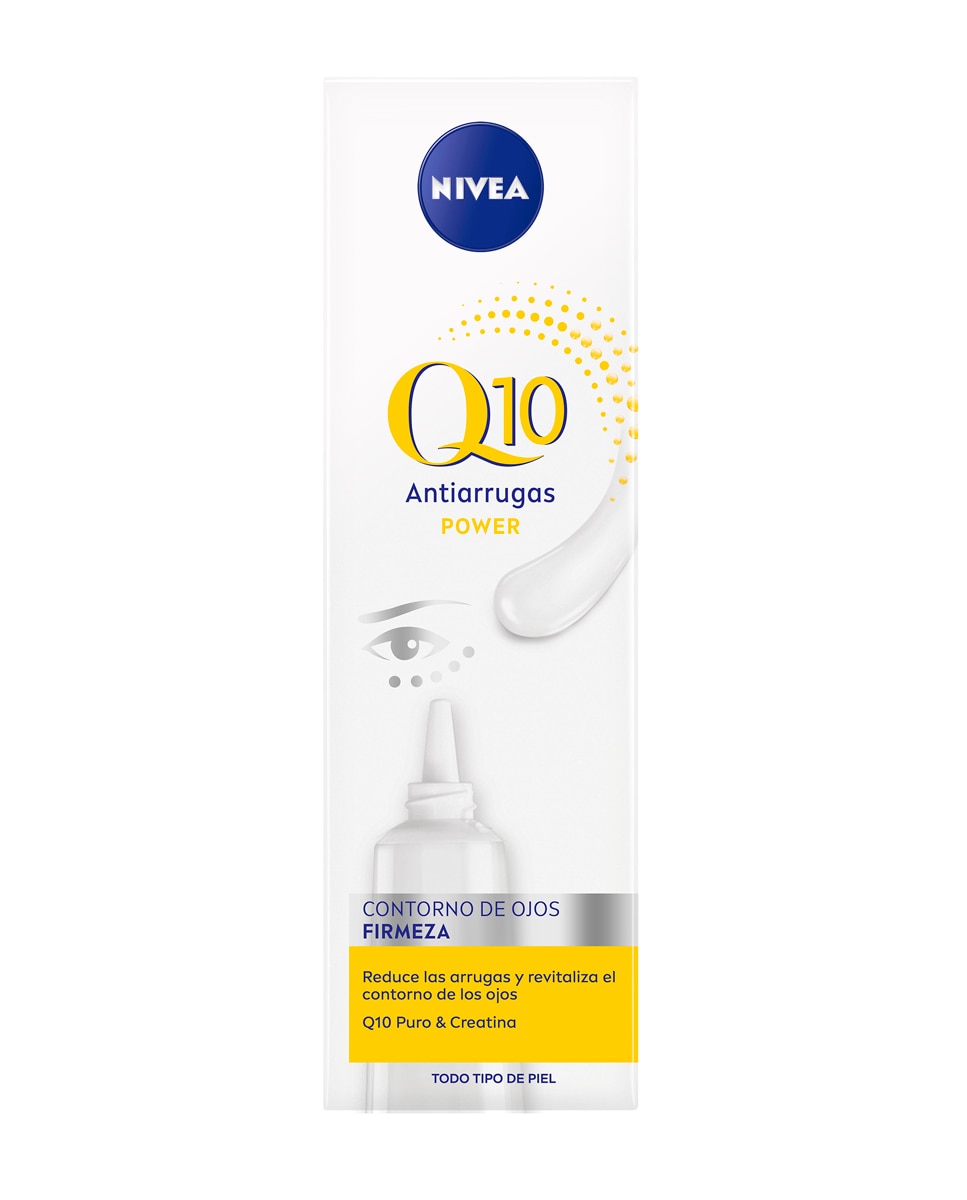 NIVEA - Contorno De Ojos Q10 Power Antiarrugas Y Firmeza 15 ml Nivea.