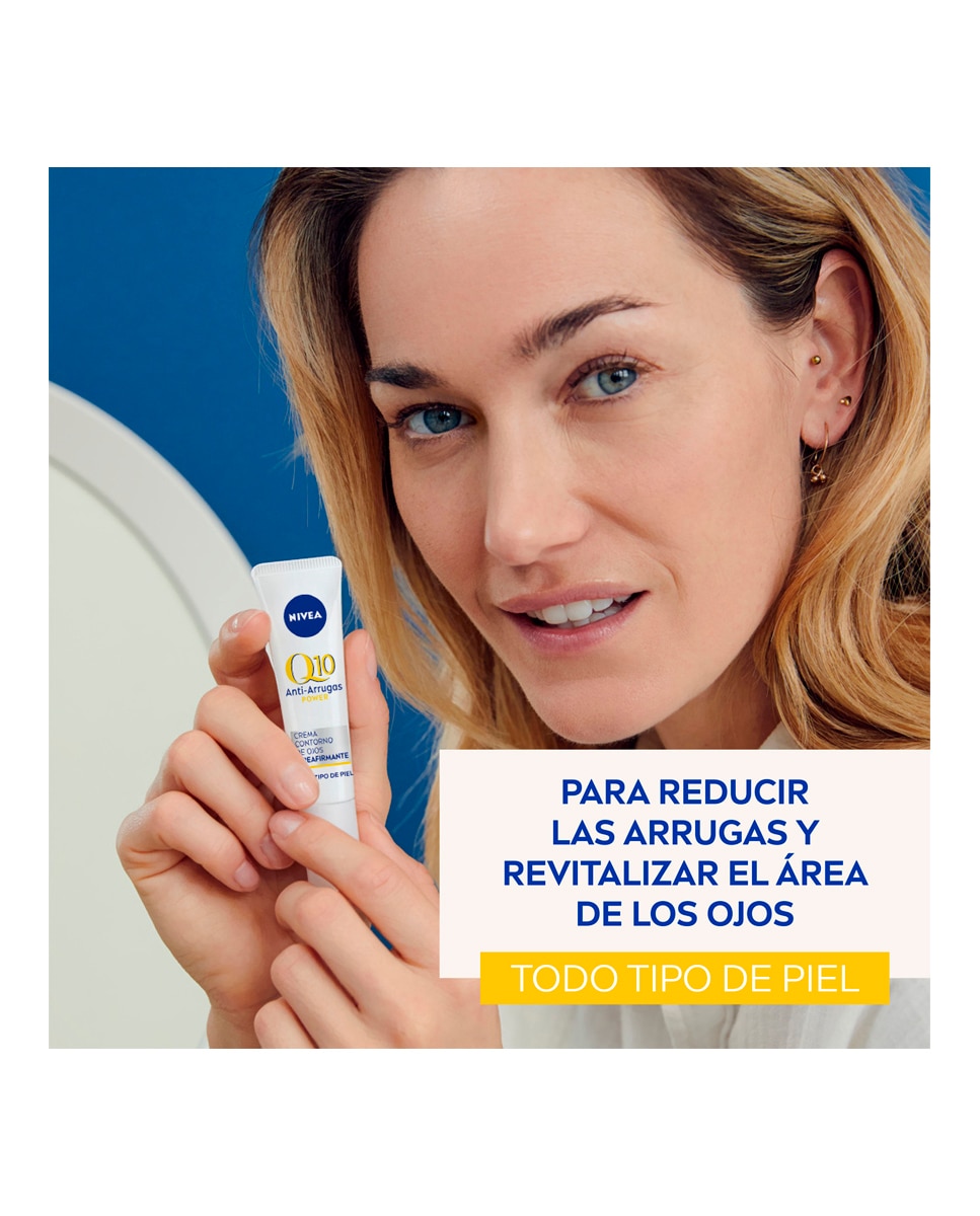 Contorno De Ojos Q10 Power Antiarrugas Y Firmeza 15 ml Nivea - 15 ml 5