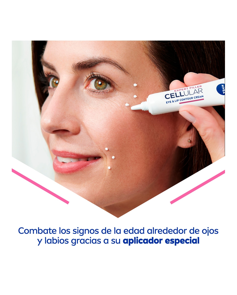 Contorno De Ojos Hyaluron Cellular Filler Antiedad Y Firmeza 15 ml Nivea - 15 ml 5