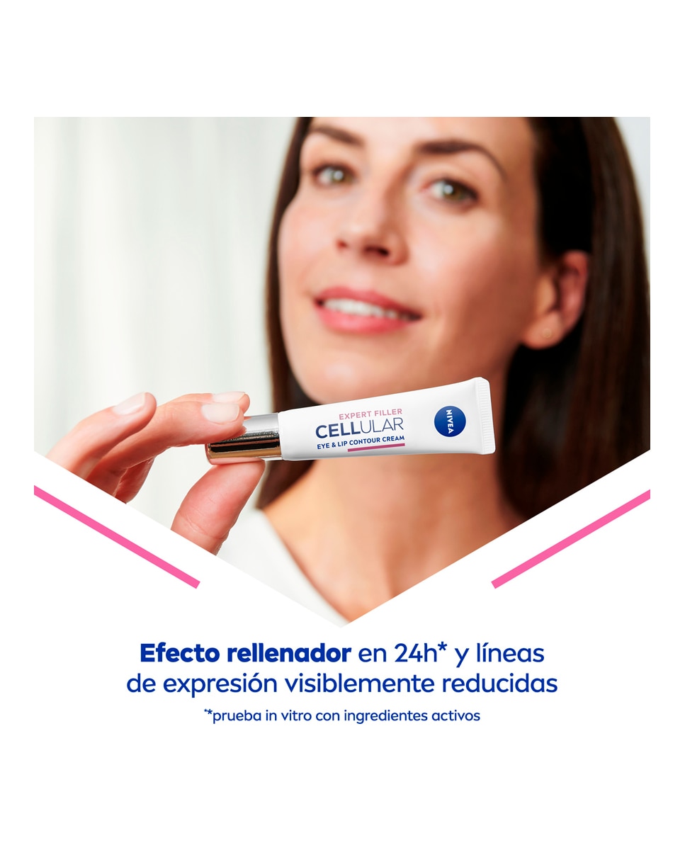 Contorno De Ojos Hyaluron Cellular Filler Antiedad Y Firmeza 15 ml Nivea - 15 ml 6