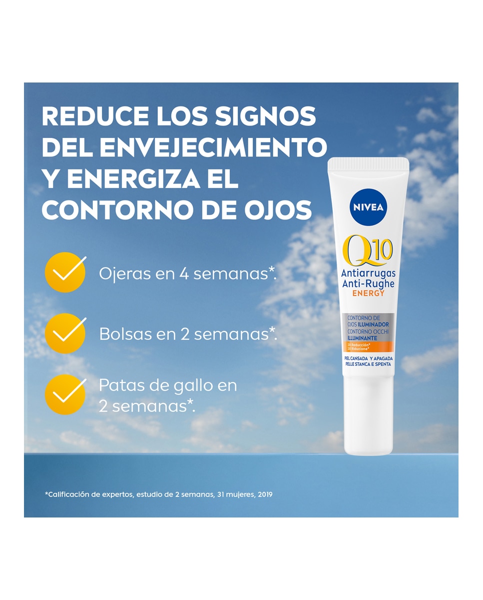 Contorno De Ojos Energizante Q10 Energy 15 ml Nivea - 15 ml 3